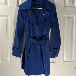London Fog Rain Jacket with Hood and Belt